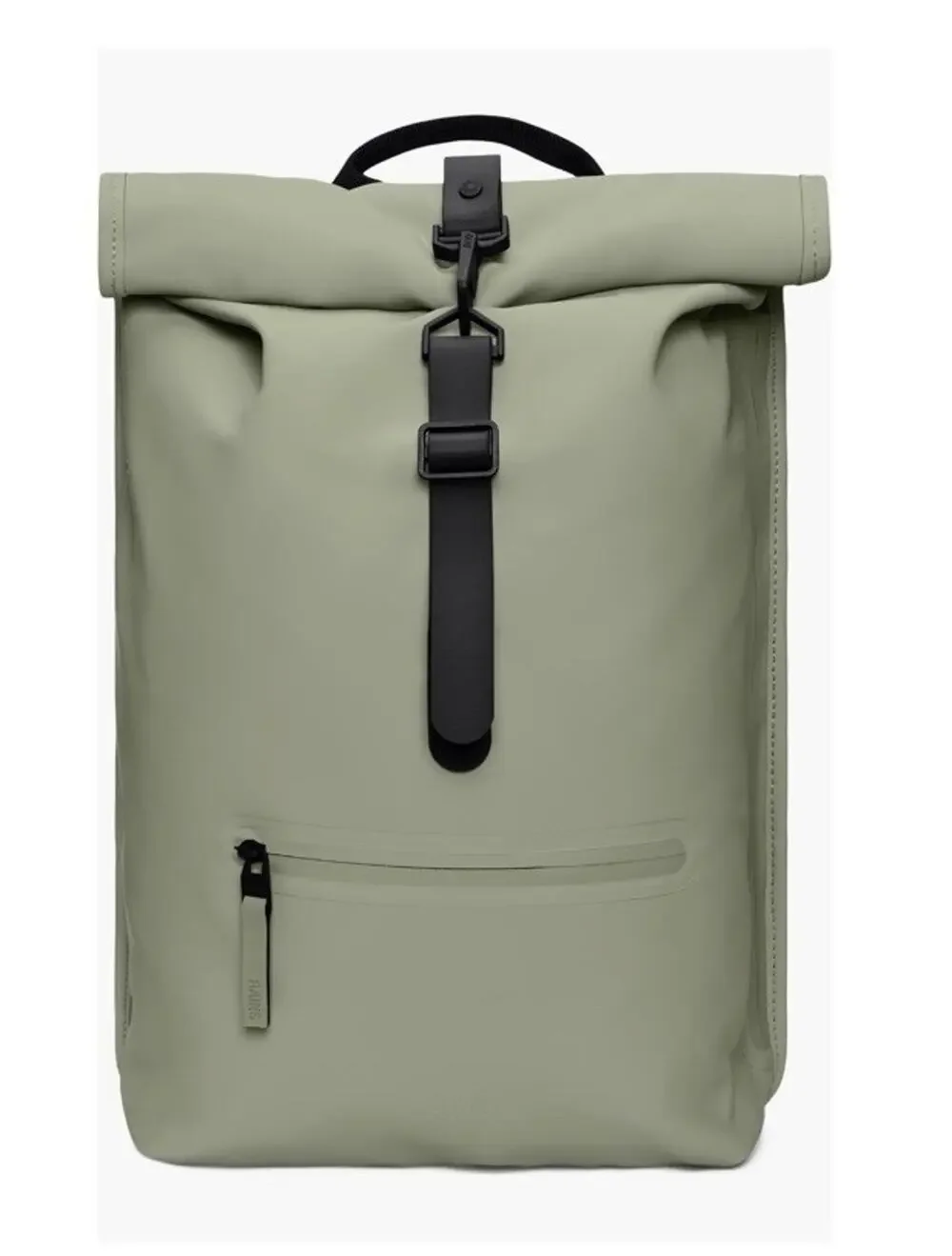 RAINS Rolltop Rucksack W3 Drift Buckle Zip RFID, MSRP $140